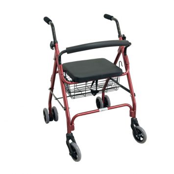 Andador Rollator frenos por presion