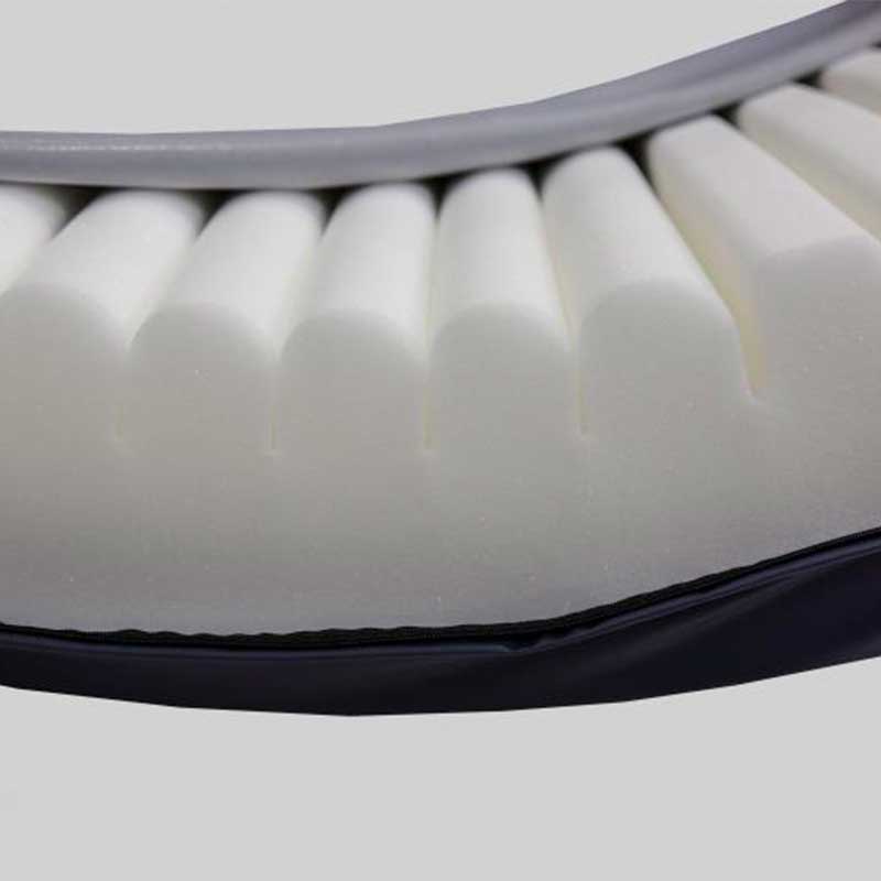 Colchón antiescaras Essential Care con cortes en la espuma redondeados