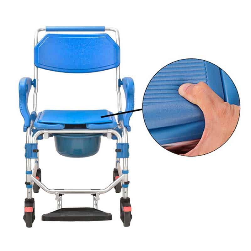 Silla de ducha y WC con ruedas ADAS | OASIS - Imagen 4