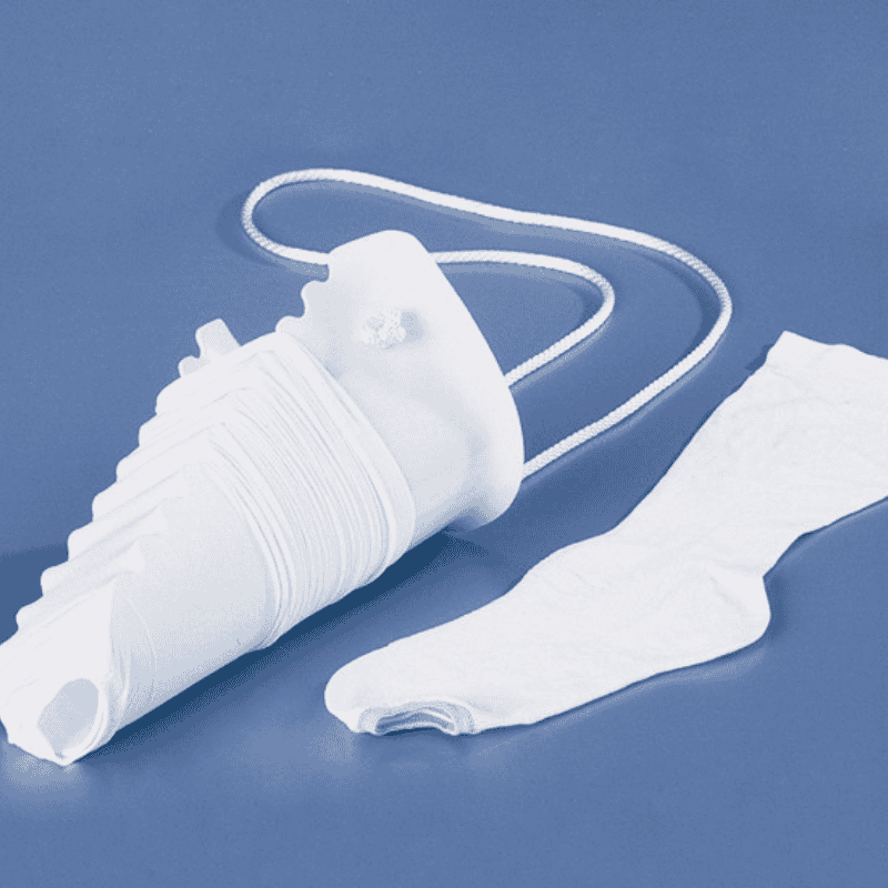 Calzador de medias de compresión para no doblar la cadera ayudas dinámicas Eurodiscap ortopedia Málaga