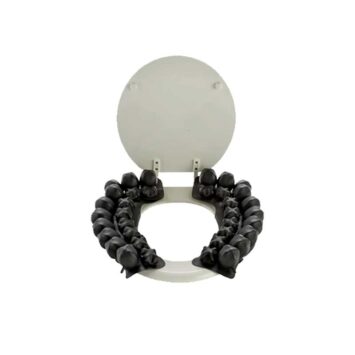 Cojín WC con forma ovalada