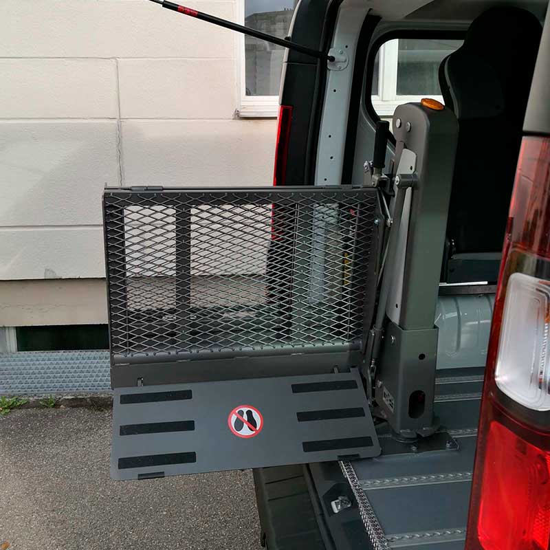 Instalación elevador Monobrazo A255 para vehículos pequeños