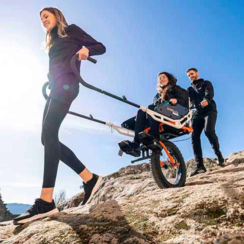 Joëlette Adventure: la silla todoterreno para montaña y senderismo adaptado