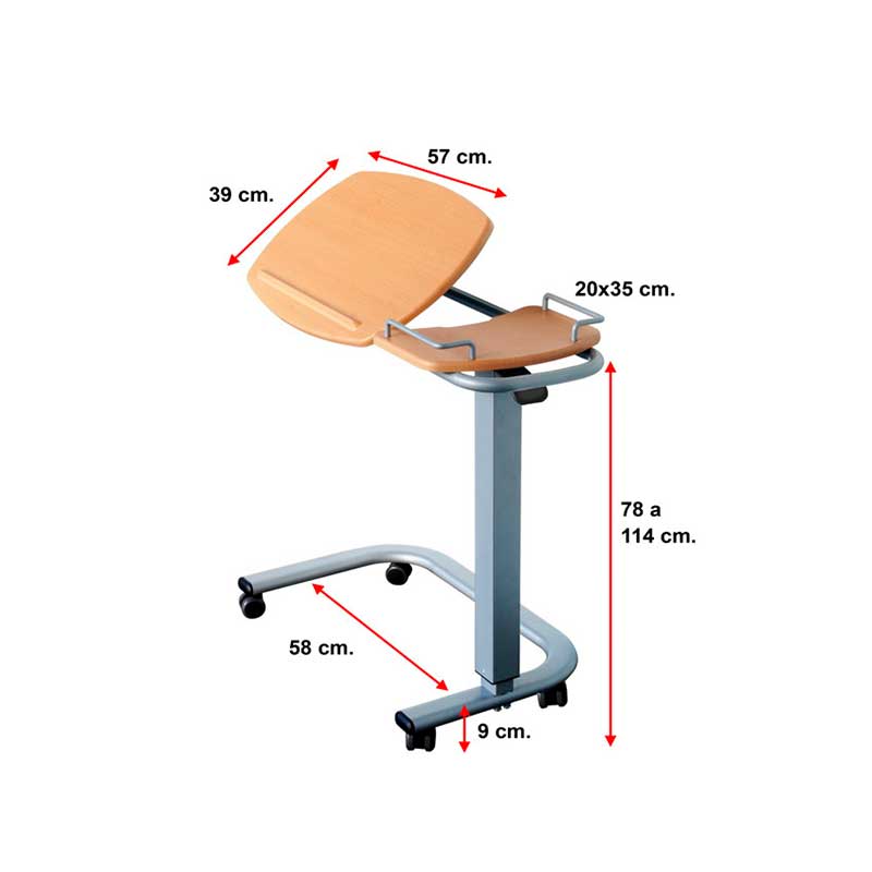 Mesa auxiliar de doble tablero - Imagen 4