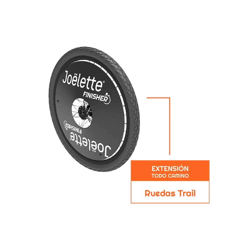 Silla Joëlette Finisher ruedas para trail