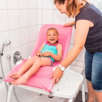 Silla de ducha infantil Wave para bañera o plato de ducha