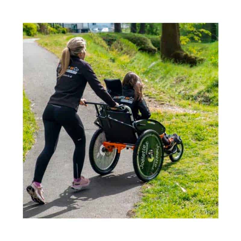 Silla de ruedas Joëlette Finisher para maratones