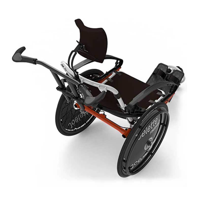 Silla de ruedas de carreras Joëlette Finisher