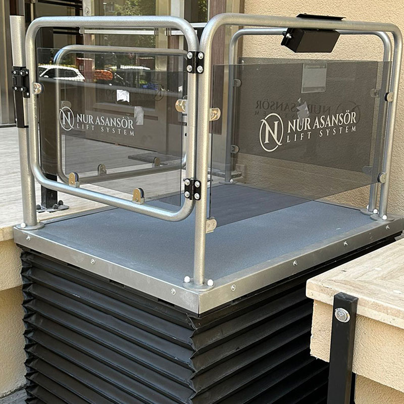 Elevador de corto recorrido ND1 de exterior