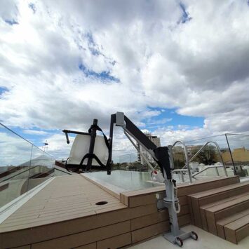 Grúa de piscina 3800