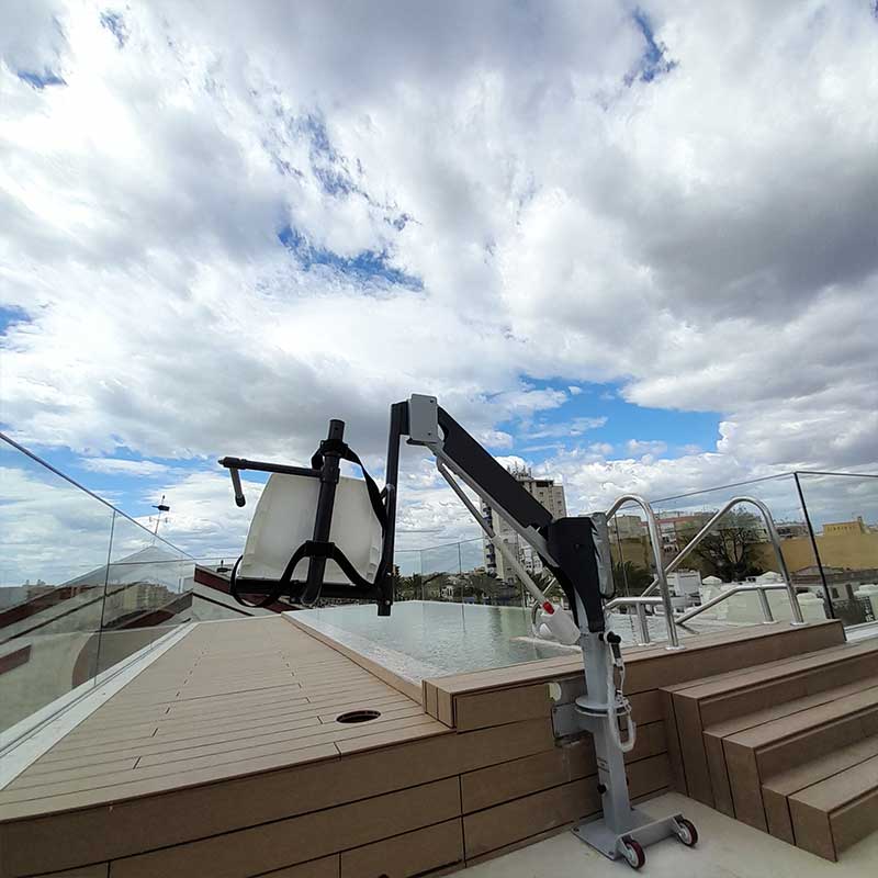 Grúa de piscina 3800