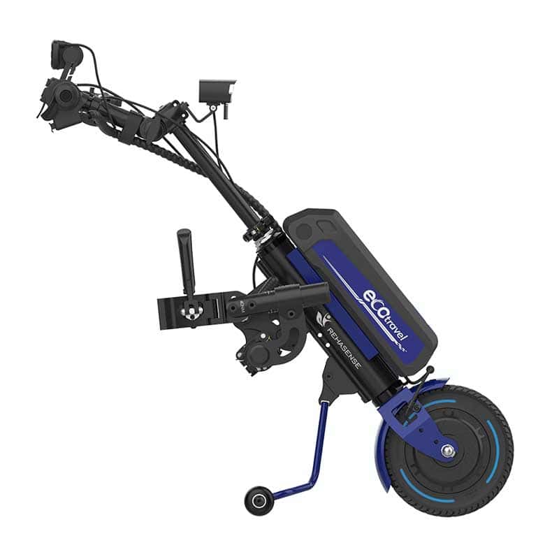 Eco Travel LX 8” handbike de viaje azul