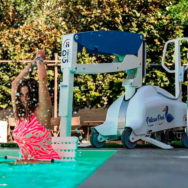 Elevador portátil Pelican Pool hasta 140kg