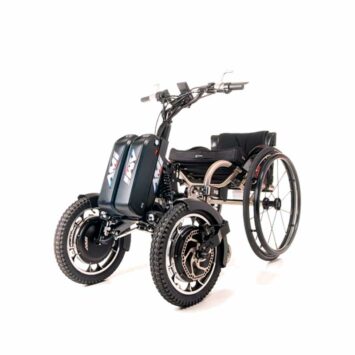 Handbike Sirocco Extreme con doble tracción eléctrica
