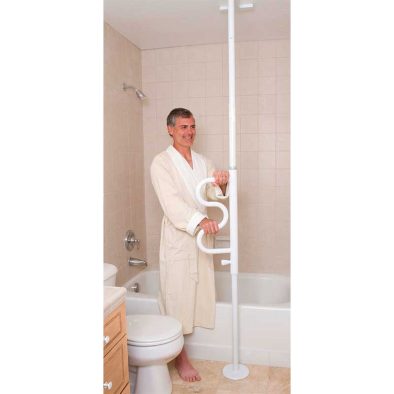 Columna asidera giratoria para instalar en dormitorio o baño
