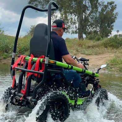 Silla de ruedas todoterreno para personas con movilidad reducida Overlander 4ZX